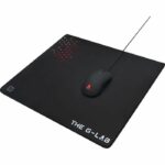 Tappetino per mouse da gioco THE G-LAB L 450x400x4mm con gomma antiscivolo