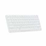 Tastiera TKL - BLUESTORK - Bluetooth ricaricabile per Mac - Bianca