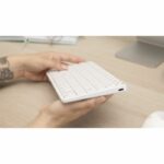 Tastiera TKL - BLUESTORK - Bluetooth ricaricabile per Mac - Bianca - immagine 6