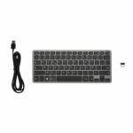 Tastiera TKL - BLUESTORK - Bluetooth + PC 2.4Ghz - Grigia e nera - immagine 2