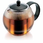 Assam - TheIere a Bodum pistone, copertura di plastica, filtro in acciaio inossidabile, 1,0 L - immagine 6
