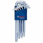 Set di 9 chiavi maschio per viti Torx - immagine 2