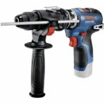 Trapano avvitatore Bosch Professional GSR 12V-35 FC + punte + 2 batterie 12V 3,0 Ah + 1 caricabatterie, Lboxx - 06019H3009 - immagine 3