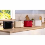 Tostapane - BOSCH - TAT2M121 MyMoment - Bianco - 2 fette - centratura automatica del pane - funzioni di scongelamento e riscaldamento - immagine 5