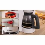 Caffettiera con filtro - BOSCH - TKA2M111 MyMoment - Bianca - Capacità 1,25 L - caraffa in vetro - sistema antigoccia - immagine 5