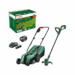 Bosch Pack 18V EasyMower + Rasaerba EasyGrassCut + x1 Batteria da 4,0 Ah e Caricabatterie