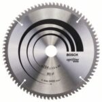 Lama per sega circolare BOSCH PROFESSIONAL in metallo duro 254 x 30 x 2,5 mm (80 denti) - Legno