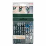 Accessori BOSCH - set 10 lame per seghetti alternativi - - immagine 2