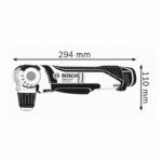 Trapano angolare a batteria GWB 12V-10 (senza batteria né caricabatterie) in valigetta L-BOXX - BOSCH - 0601390909 - immagine 2