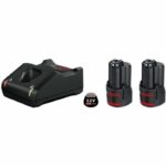 Set di base 2 GBA 12V 2.0AH + GAL 12V -40 batterie nella scatola di cartone - Bosch - 1600A019R8