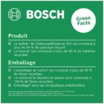 Telemetro laser Bosch AdvancedDistance 50 C (misurazione precisa della distanza fino a 50 metri, touch screen, funzioni di misurazione - immagine 3