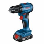 Trapano Bosch Professional GSR 18V ??trapano + 2 batterie 2.0AH + caricabatterie + 82 pezzi, in L-Case - immagine 2