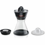 Spremiagrumi - BOSCH - MCP72GPB VitaStyle Citro - Nero / acciaio inox spazzolato - 40 W - LED - contenitore in vetro 1 L - cono universale
