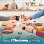 Macchina da caffè + 3 confezioni T-disc - BOSCH - TASSIMO FINESSE TAS163E - 1400 W - 0,7 L - Multibevande - IntensityBoost - Nera - immagine 3