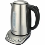 Bollitore - BRANDT - BO1202B - 1,7 L - 5 temperature + mantenimento in caldo - Acciaio inossidabile e nero