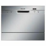 Lavastoviglie a libera installazione BRANDT DFC6519S - 6 coperti - Larghezza 55 cm - Classe A + - 49dB - A + - Bianco