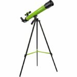 Telescopio astronomico 45/600 AZ - BRESSER JUNIOR - Ingrandimento fino a 100x - Treppiede regolabile in altezza - verde - immagine 2