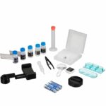 Microscopio 40x-640x - BRESSER JUNIOR - Illuminazione a LED - kit di sperimentazione - blu - immagine 5