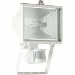 BRILLIANT Proiettore con rivelatore TANKO - R7s - 1x400W - Colore bianco