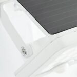 Applique da esterno - BRILLIANT - LUTON - LED e solare - Rilevatore di movimento - Plastica e metallo - 4 W - Bianco - immagine 3