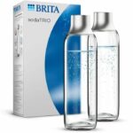 Confezione da 2 bottiglie in vetro BRITA - sodaTRIO - 1L