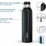 Bottiglia BRITA per sodaTRIO - acciaio inossidabile - 0,65 L - nera - immagine 5