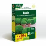 Concime per Bosso - BSI - Biologico - Fogliame brillante, verde scuro - Azione lunga durata - 1Kg + 250g omaggio - Fino a 12,5 m²