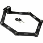 Lucchetto per bicicletta pieghevole - BURG WACHTER - 790 90 BLACK SB - Alta sicurezza, acciaio 8 mm - immagine 2