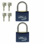 Set di 2 lucchetti - BURG WACHTER - DUO 460 Ni 40 SB - Acciaio inossidabile marino, doppia chiusura - immagine 5