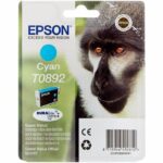 Cartuccia d'inchiostro ciano Monkey E08 T0892 - immagine 2