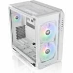 Case PC - THERMALTAKE - View 51 TG ARGB - Case senza alimentatore - Large tower - Formato E-ATX - Bianco (CA-1Q6-00M6WN-00)