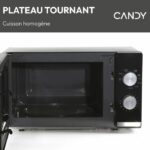 CMG20TNMB Microonde CANDY Moderna Grill 20L 700W - Grill 900W - Meccanico UI 6 livelli di potenza - Funzione scongelamento a peso - immagine 5