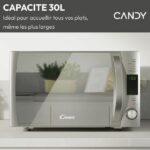 CBWM30DS Grill microonde - 30 L -MO 900 W - Piatto girevole 31,5 cm Funzione Silence - Funzione Express EcoCooking - Anta a specchio - immagine 2
