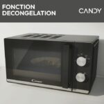 Microwlewer Lay Free Candy CMW20TNMB - Nero - 20L - 700W - VASSORE 24,5 CM - immagine 4