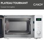 CMWA20SDLW Microonde Mono CANDY Idea - 20 L - MO: 700 W - Digital UI - 8 programmi automatici - Bianco - immagine 6