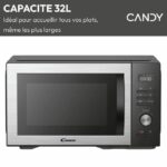CMGA31EDLB Grill per microonde - 31 L - MO: 1000 W - Grill: 1000 W - Cavità in acciaio inossidabile - IU digitale Pulizia automatica - immagine 2
