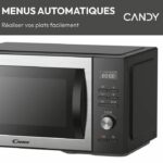 CMGA31EDLB Grill per microonde - 31 L - MO: 1000 W - Grill: 1000 W - Cavità in acciaio inossidabile - IU digitale Pulizia automatica - immagine 4
