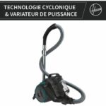 Aspirapolvere senza sacchetto - CANDY CAF34HM - 800 W - Cassetta 2,5 L - 79 dBA - Filtro HEPA 13 lavabile - immagine 6