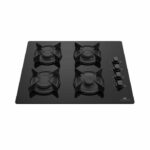 Tabella 4 Fayers Continental Edison - Gas - Black Glass - immagine 2