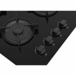 Tabella 4 Fayers Continental Edison - Gas - Black Glass - immagine 4