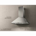 Cappa piramide CONTINENTAL EDISON CEHP6060S - 60 cm - immagine 2