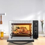 CONTINENTAL EDISON CEMF38DIG - Miniforno elettrico 38L nero - 1600W - Girarrosto, Convezione naturale - immagine 4