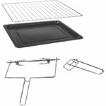 CONTINENTAL EDISON CEMF38DIG - Miniforno elettrico 38L nero - 1600W - Girarrosto, Convezione naturale - immagine 5