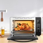 CONTINENTAL EDISON CEMF45DIG - Miniforno elettrico 45L nero - 2000W - Girarrosto, Convezione naturale - immagine 4