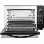 CONTINENTAL EDISON CEMF45DIG - Miniforno elettrico 45L nero - 2000W - Girarrosto, Convezione naturale - immagine 6
