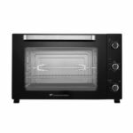 Forno elettrico mini - Ventilato - CONTINENTAL EDISON - CEMF80B - Nero - L68 x H42,8 x P 48 cm