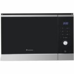 Microonde con grill da incasso CONTINENTAL EDISON CEMO25GINE Nero Acciaio inox L59,5 x H38,8 x P40,1 cm 25L
