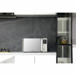 Microonde combinato - Continental Edison - CEMO25SG13S3 - Silver - 25 L - porta specchio - 900 W - Grill 1000 W - Convezione 1000 W - immagine 3
