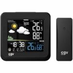 Stazione meteo wireless - CGV - MY METEO-1NC - Schermo a colori - Controllo touch - Orologio e calendario