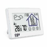 Stazione meteo wireless - CGV - MY METEO-1BM - Controllo touch - Orologio e calendario - Facile da usare